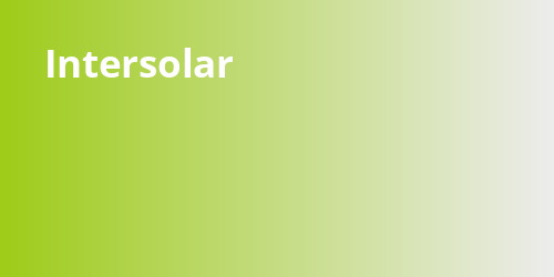 Intersolar - photovoltaik.sh