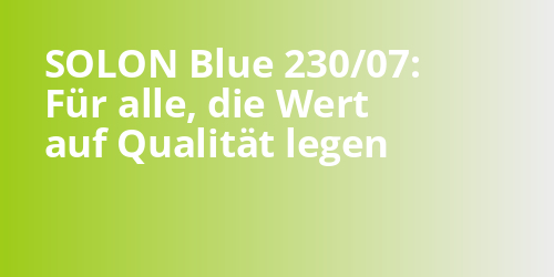 SOLON Blue 230/07: Für alle, die Wert auf Qualität legen - photovoltaik.sh