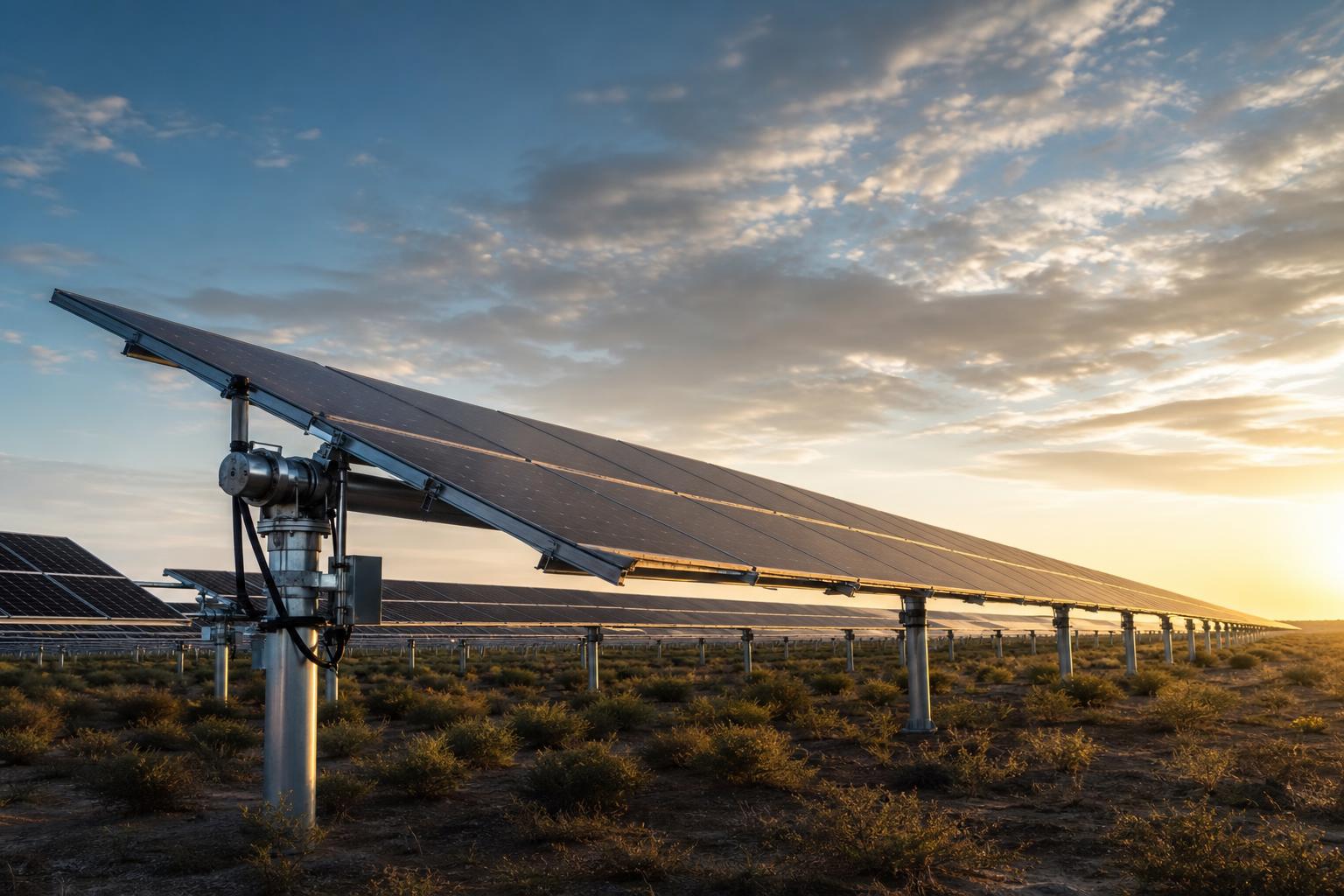 Antaisolar präsentiert den verbesserten TAI-Universal 2P Solar Tracker ...